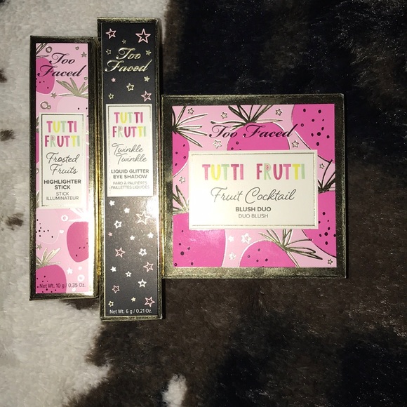 Too Faced Other - Too Faced Tutti Frutti Mixed Makeup bundle
